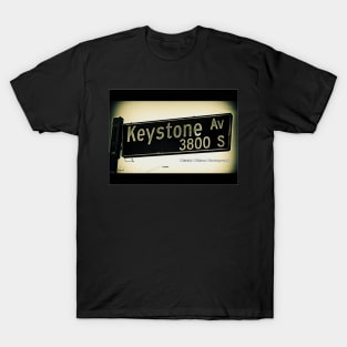 Keystone Avenue, Culver City, California by Mistah Wilson T-Shirt